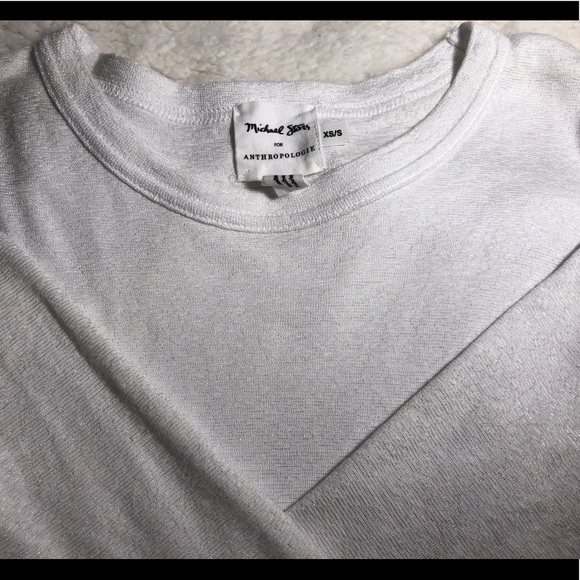 Michael Stars by Anthropologie White Shine Tee - Picture 5 of 7